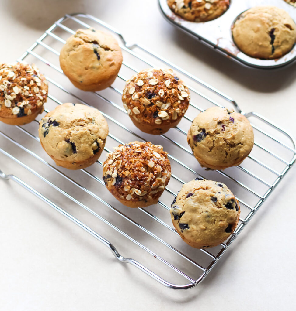 Salal berry muffins